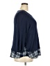DressBarn Blue 3/4 Sleeve Top Size 2X - photo 4