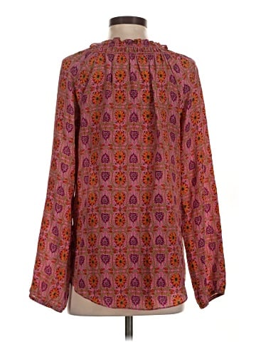 Rebecca Taylor 3/4 Sleeve Silk Top (view 2)