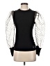 Mi ami Black Long Sleeve Top Size S - photo 1