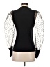 Mi ami Black Long Sleeve Top Size S - photo 2