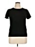 August Silk Black Short Sleeve T-Shirt Size 1X - photo 1