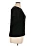 August Silk Black Short Sleeve T-Shirt Size 1X - photo 4