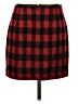 Madewell Plaid Red Casual Skirt Size 2 - photo 2