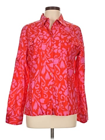 Jones New York Signature Long Sleeve Blouse (view 1)