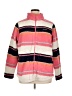 Columbia 100% Polyester Stripes Pink Pullover Sweater Size 1X - photo 1