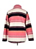 Columbia 100% Polyester Stripes Pink Pullover Sweater Size 1X - photo 2