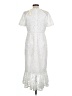Shoshanna 100% Polyester Ivory Cocktail Dress Size 10 (petite) - photo 2