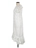 Shoshanna 100% Polyester Ivory Cocktail Dress Size 10 (petite) - photo 5