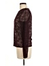 Express Burgundy Long Sleeve Top Size M - photo 5