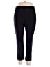White House Black Market Solid Black Active Pants Size 14 - photo 1
