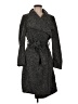Bebe 100% Polyester Gray Coat Size M - photo 1