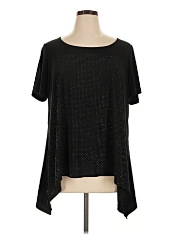 NY Collection Short Sleeve Top (view 1)