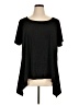 NY Collection Black Short Sleeve Top Size 1X - photo 1