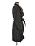 Bebe 100% Polyester Gray Coat Size M - photo 4