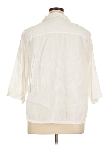 Coral Bay 3/4 Sleeve Button-Down Shirt (view 2)