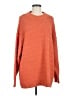 FP BEACH Solid Orange Pullover Sweater Size M - photo 1