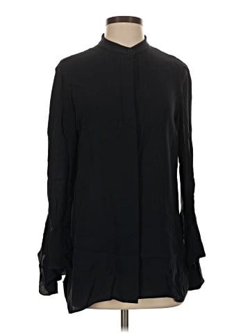 Lafayette 148 New York Long Sleeve Blouse (view 1)