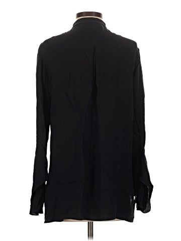 Lafayette 148 New York Long Sleeve Blouse (view 2)