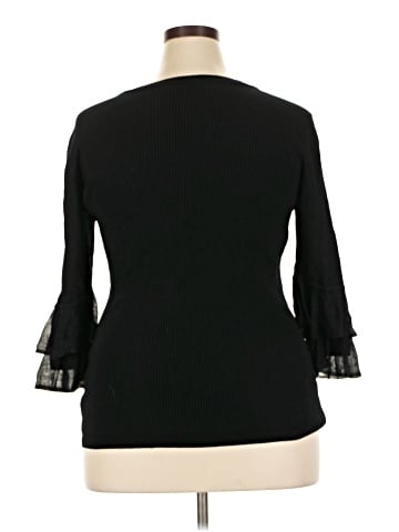 Lane Bryant 3/4 Sleeve Top (view 2)