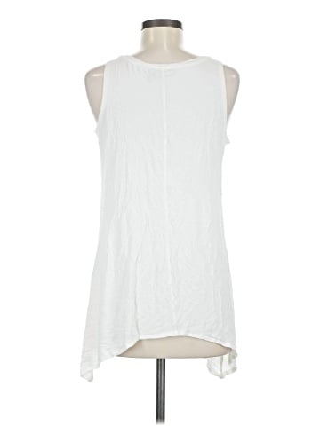 LOGO by Lori Goldstein Sleeveless T-Shirt (view 2)