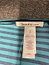 Laundry by Design Stripes Teal Cocktail Dress Size 10 - photo 7