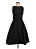 Alfred Sung 100% Polyester Solid Black Cocktail Dress Size S (estimated) - photo 1