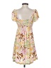 Roxy 100% Viscose Tropical Tan Cocktail Dress Size S - photo 2