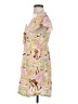 Roxy 100% Viscose Tropical Tan Cocktail Dress Size S - photo 5