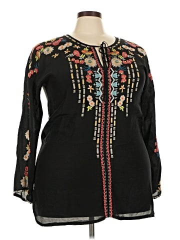 Johnny Was Long Sleeve Blouse (view 1)