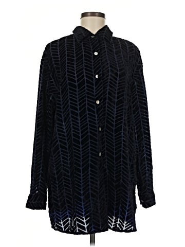 Apostrophe Long Sleeve Blouse (view 1)