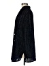 Apostrophe Chevron-herringbone Black Long Sleeve Blouse Size M - photo 5