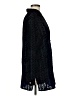 Apostrophe Chevron-herringbone Black Long Sleeve Blouse Size M - photo 4
