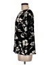 DKNY 100% Polyester Black 3/4 Sleeve Blouse Size M - photo 5