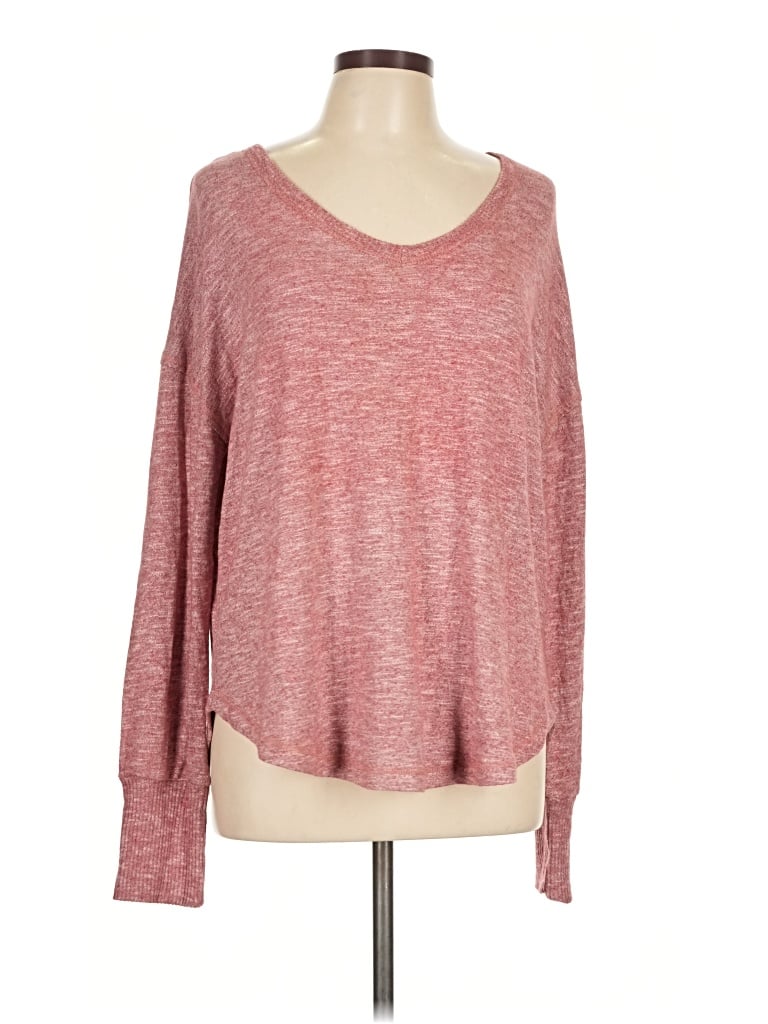 Click to view more detailed imagery on our partner's website Pre-owned Mia + Tess Pullover Sweater In Pink