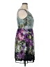 Connected Apparel Floral Purple Cocktail Dress Size 14 (petite) - photo 4