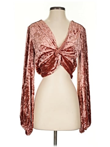 Lulus Long Sleeve Blouse (view 1)