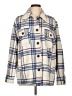 Gap Plaid Ivory Coat Size L - photo 1