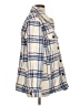 Gap Plaid Ivory Coat Size L - photo 4