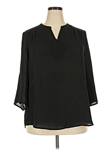 Faded Glory 3/4 Sleeve Blouse (view 1)