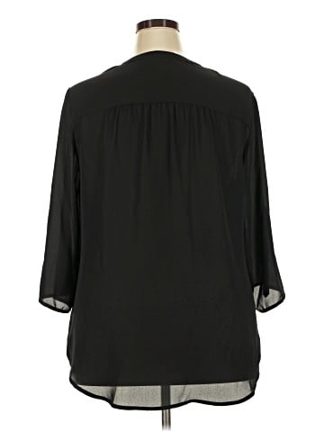 Faded Glory 3/4 Sleeve Blouse (view 2)