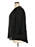 Faded Glory 100% Polyester Black 3/4 Sleeve Blouse Size 2X - photo 5