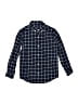 Janie and Jack 100% Cotton Plaid Blue Long Sleeve Button-Down Shirt Size 5 - photo 1