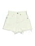 RE/DONE 100% Cotton Ivory Denim Shorts Size 23 waist - photo 1