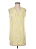 Cynthia Steffe Yellow Sleeveless Blouse Size S - photo 1