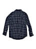 Janie and Jack 100% Cotton Plaid Blue Long Sleeve Button-Down Shirt Size 5 - photo 2