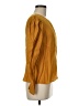 MNG Yellow Long Sleeve Blouse Size 6 - photo 4