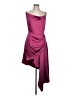Elliatt Solid Purple Cocktail Dress Size L - photo 1