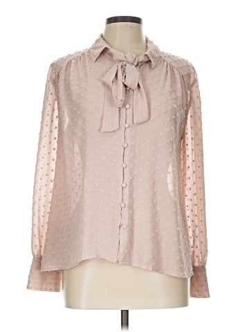 Blu Pepper Long Sleeve Blouse (view 1)