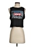 Levi's Black Sleeveless T-Shirt Size S - photo 1