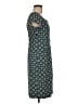 J. McLaughlin Print Blue Casual Dress Size M - photo 4